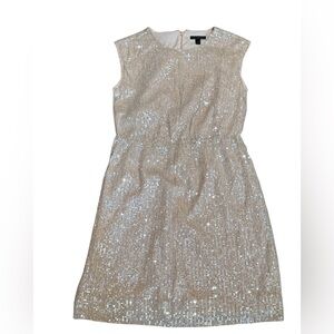 J.Crew Pink Sequin Cocktail Dress‎ | Women’s 2 | Holiday Party Midi